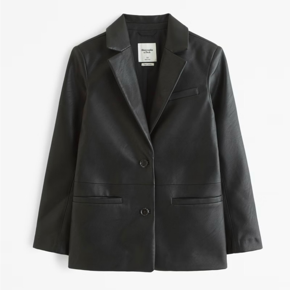 Leather Blazer